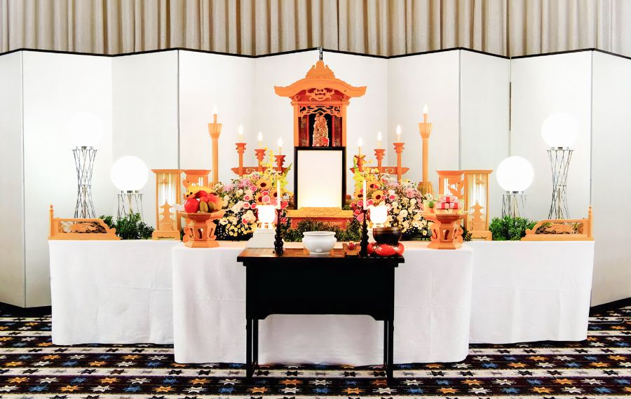 法要祭壇(仏式)一例