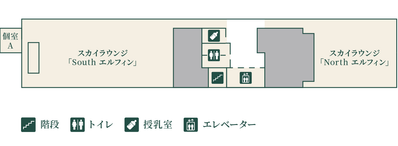 サウスエルフィン【12F】フロアマップ